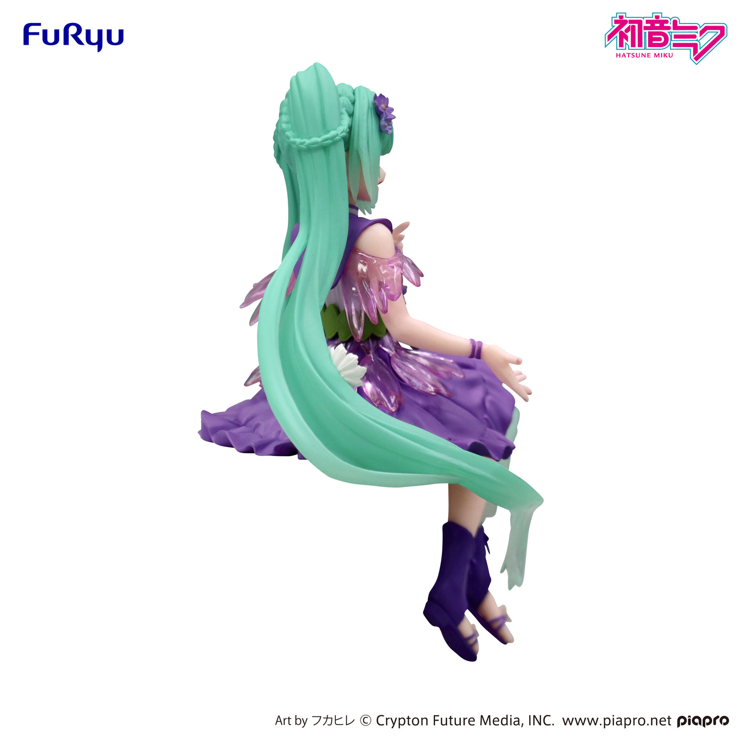 Hatsune Miku Flower Fairy Cosmos Purple Color Ver. Noodle Stopper Figure