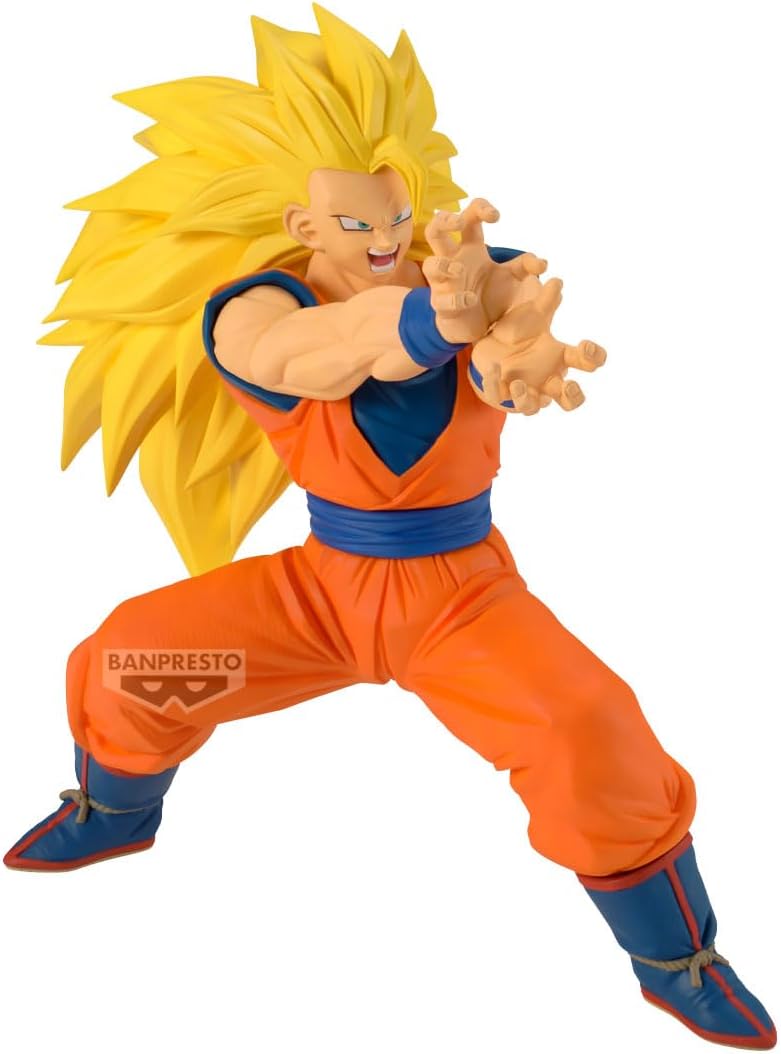 Banpresto - Dragon Ball Z Match Makers Super Saiyan 3 Son Goku Statue - Good Game Anime