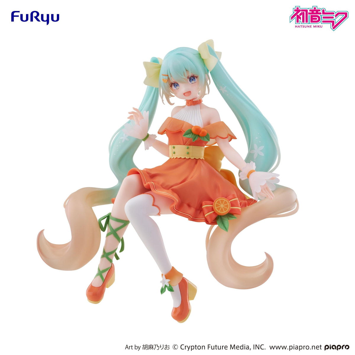 Hatsune Miku Noodle Stopper Figure -Hatsune Miku Citrus ver.-