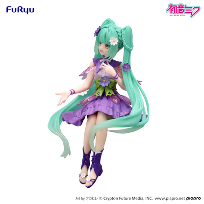 Hatsune Miku Flower Fairy Cosmos Purple Color Ver. Noodle Stopper Figure