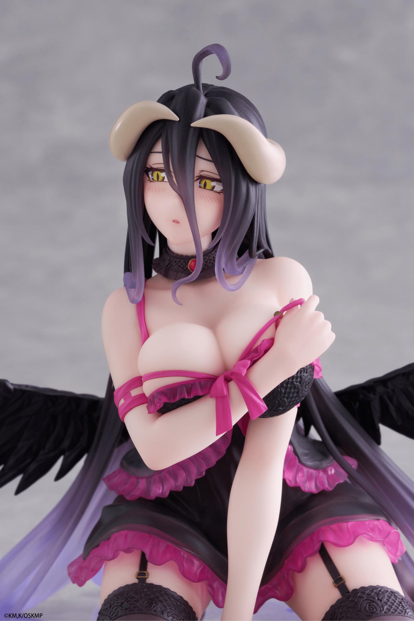 Overlord Desktop Cute Figure - Albedo (Negligee ver.)