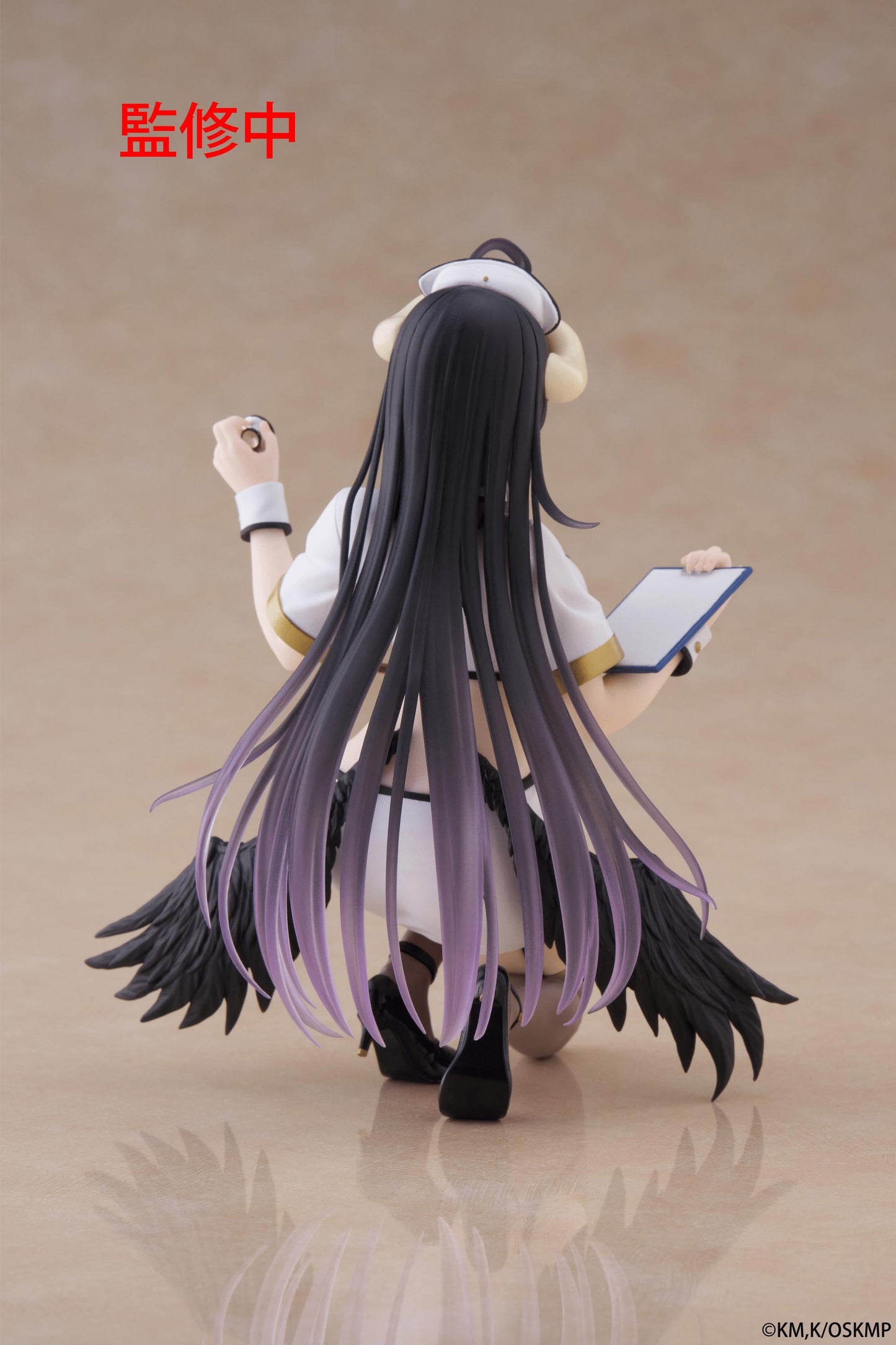 Overlord Desktop Cute Figure - Albedo (Nurse Ver.)