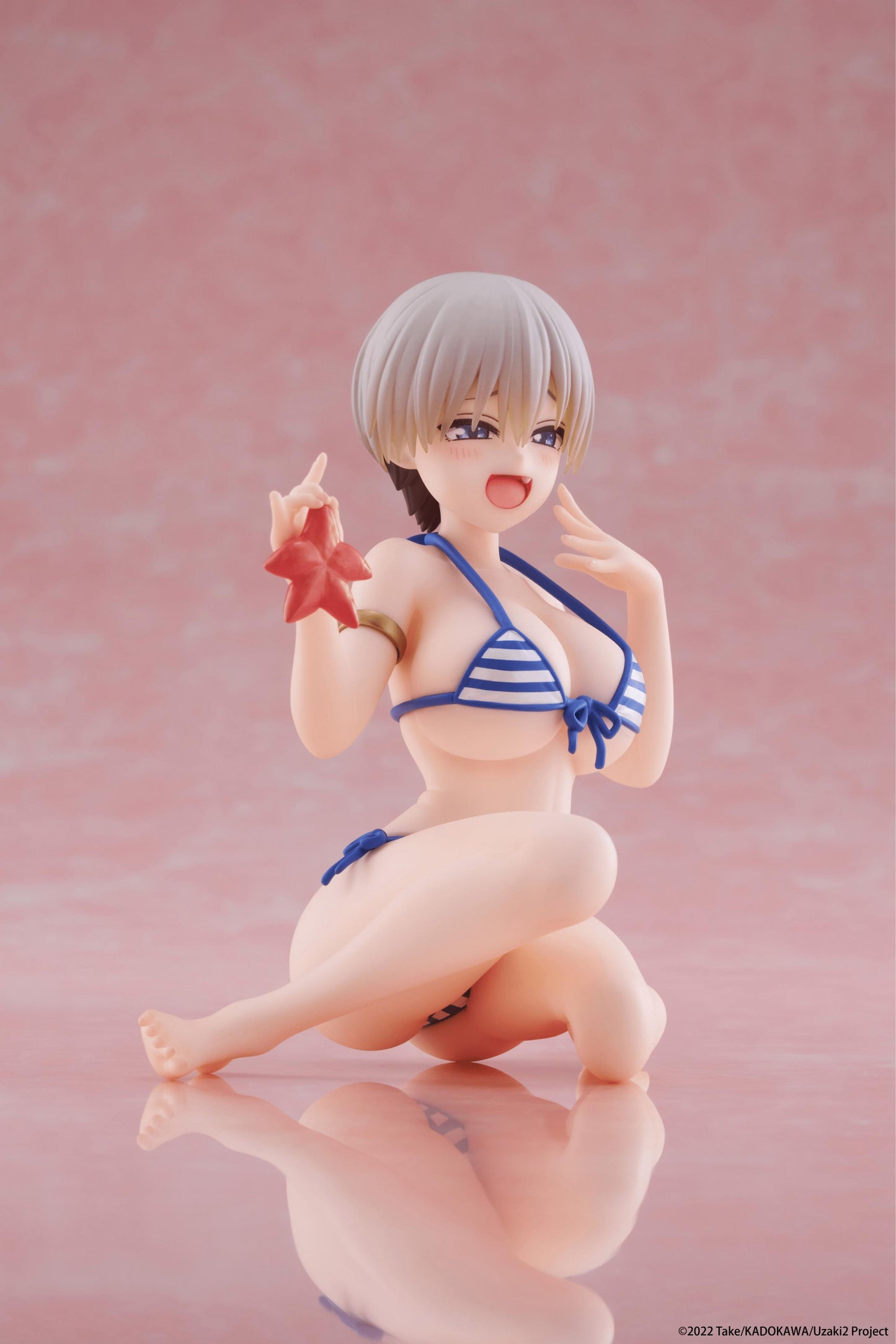 Uzaki-chan Wants to Hang Out! ω Desktop Cute Figure - Hana Uzaki (Swimwear Ver.)