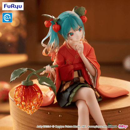 FuRyu - Hatsune Miku Noodle Stopper Figure Flower Fairy Winter Cherry - Good Game Anime