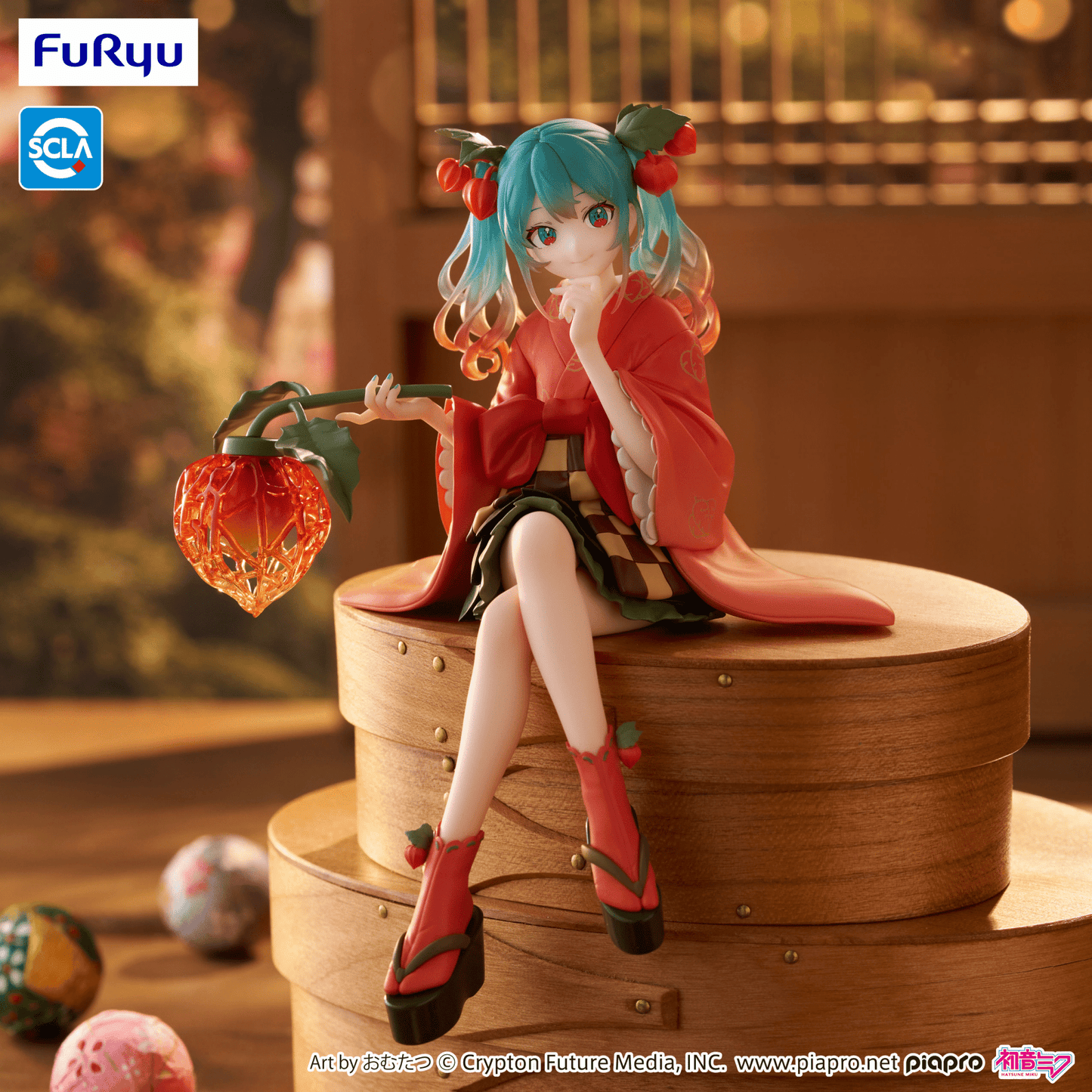 FuRyu - Hatsune Miku Noodle Stopper Figure Flower Fairy Winter Cherry - Good Game Anime