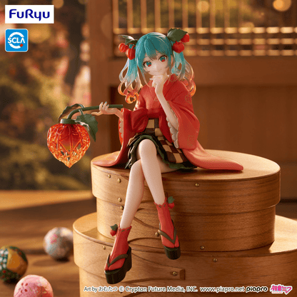 FuRyu - Hatsune Miku Noodle Stopper Figure Flower Fairy Winter Cherry - Good Game Anime