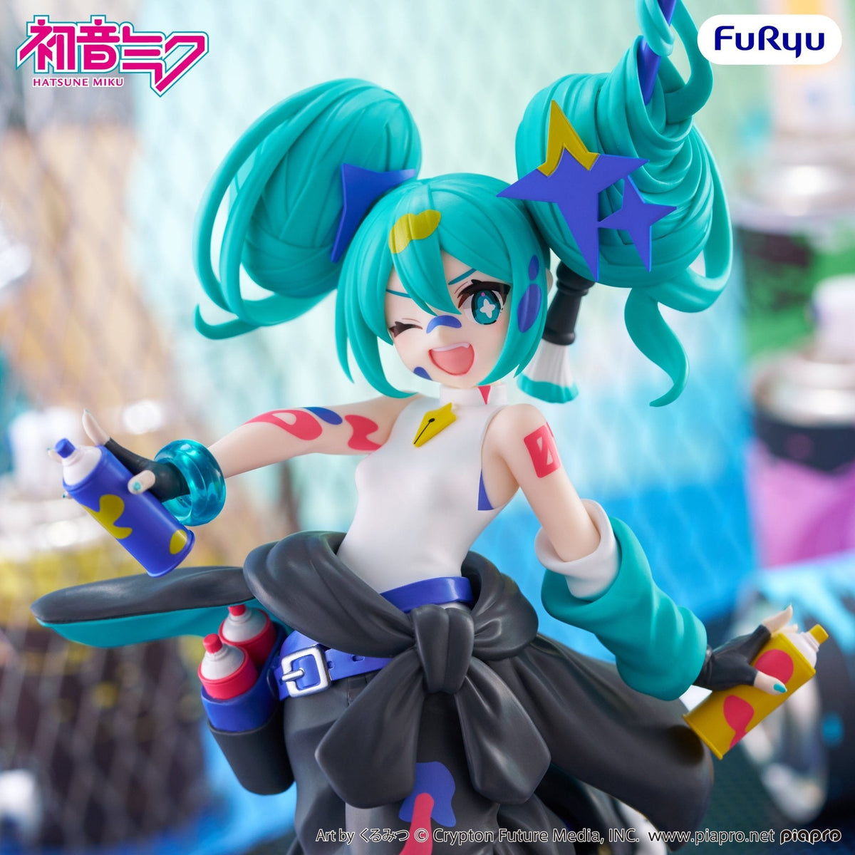 FuRyu - Hatsune Miku Paint Girl Another Color Ver. Muchute Figure - Good Game Anime
