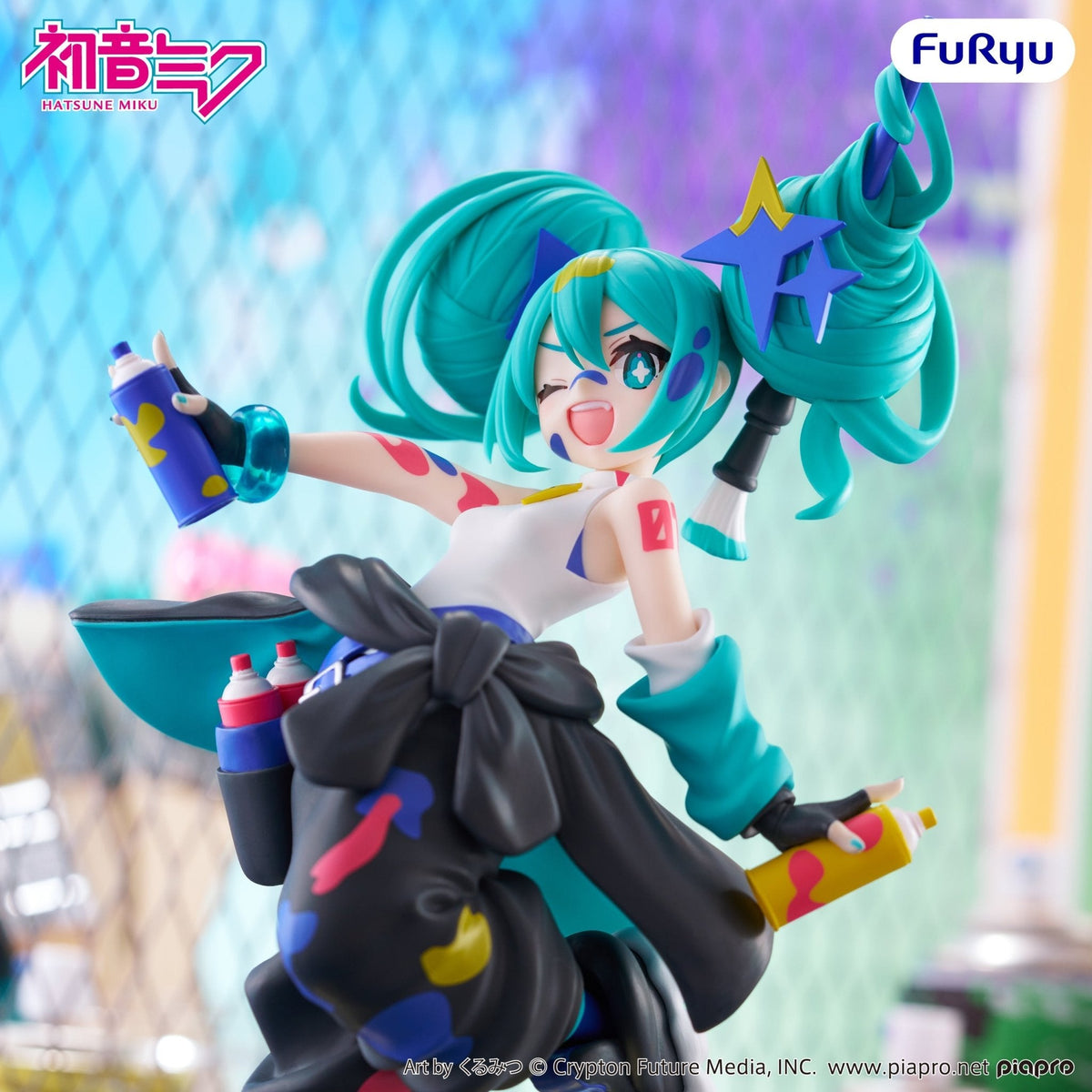 FuRyu - Hatsune Miku Paint Girl Another Color Ver. Muchute Figure - Good Game Anime