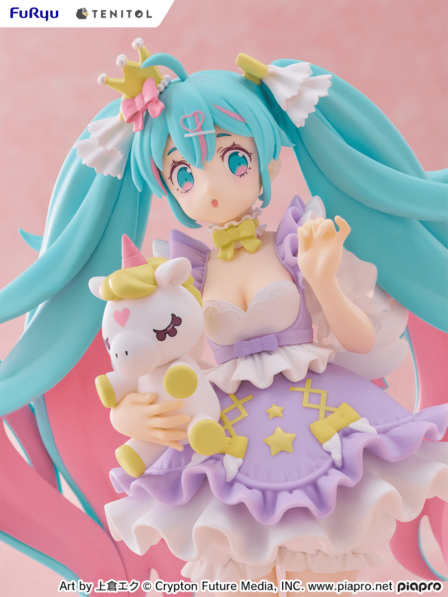 FuRyu - TENITOL Hatsune Miku YUMEKAWA Princess Lavender ver. - Good Game Anime