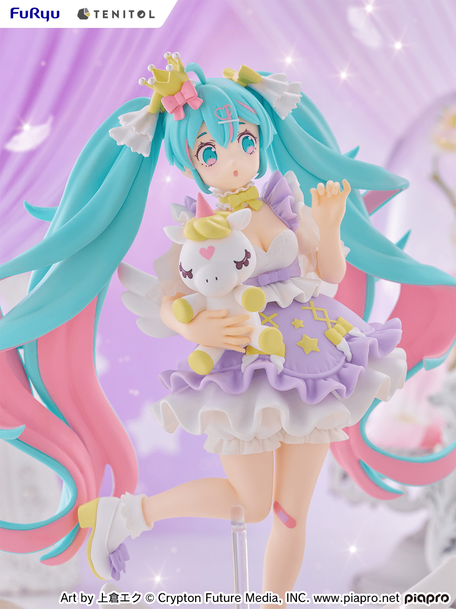 FuRyu - TENITOL Hatsune Miku YUMEKAWA Princess Lavender ver. - Good Game Anime