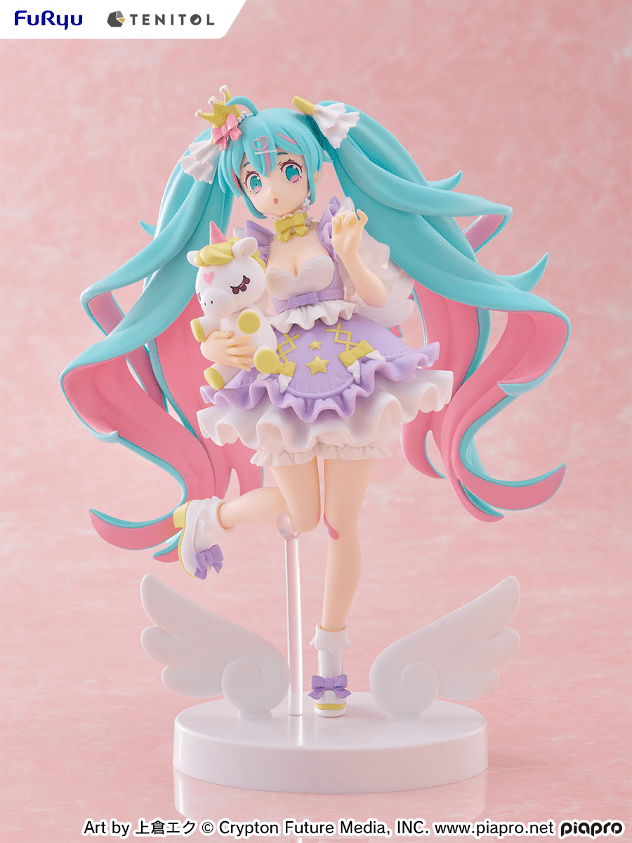 FuRyu - TENITOL Hatsune Miku YUMEKAWA Princess Lavender ver. - Good Game Anime