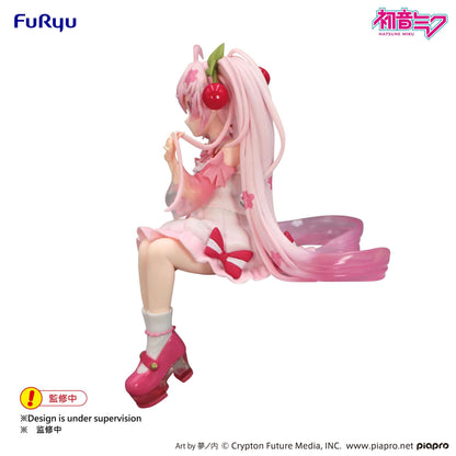 Hatsune Miku Noodle Stopper Figure Sakura Miku 2025 Wink Ver.