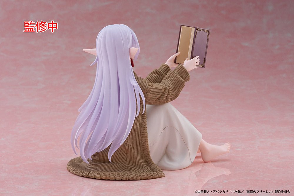 Taito - Frieren: Beyond Journey's End Desktop Cute Figure - Frieren (Roomwear Ver.) - Good Game Anime